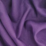 Лляна тканина 4с33/1557 фіолетова, костюмна - Зображення 2