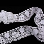 Мереживо 75157 000, біле, 73 мм - Зображення 2