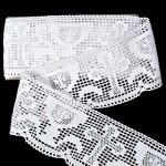 Мереживо 75204 000, церковне біле,100 мм - Зображення 2