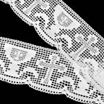 Мереживо 75204 000, церковне біле,100 мм - Зображення 3