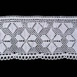 Мереживо 75208 000, біле,138 мм