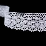 Мереживо 75550 000, біле, 27 мм - Зображення 2