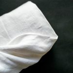 Конопляна тканина 61025, білого кольору, ширина 290 см, Італія - Зображення 2