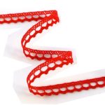 Мереживо 75397 013, червоний, 09 мм