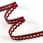 Мереживо 75397 072, бордовий, 09 мм