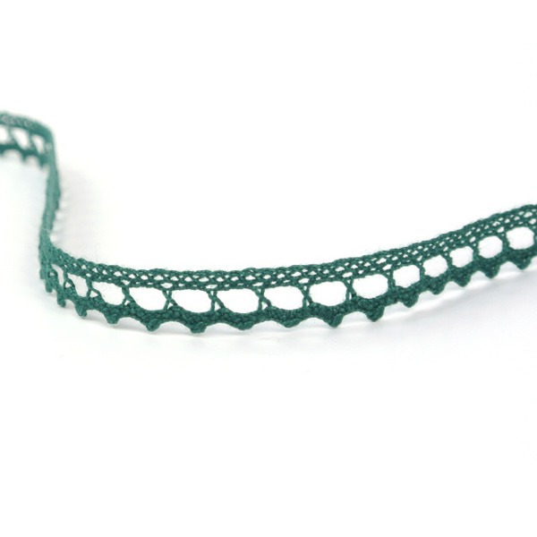 75397_06073,-9-mm Мереживо 75397 073, темно-зелене, 09 мм - Зображення 1