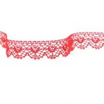 Мереживо 81128 013, червоний, 14 мм