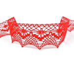 Мереживо 82157 013, червоний, 40 мм