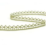 Мереживо 82195 051, хакі, 10 мм