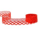 Мереживо 82222 083, червоний, 21 мм