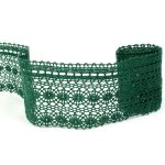 Мереживо 82240 073, темно-зелене, 50 мм