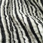 3D тканина чорно-біла