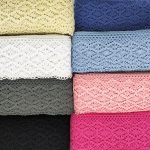 Мереживо 75188 343, рожева фуксія,100 мм - Зображення 2