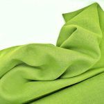 Лляна тканина 4с33/614 колір зеленого авокадо, костюмна - Зображення 2