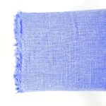 Тканина мішковина декоративна 4с81/435 блакитно-синя - Зображення 2