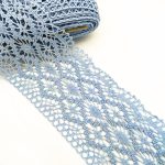 Мереживо 75188 363, світло-блакитне,100 мм