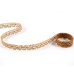 Мереживо 81215 185, темно-бежевий, 14 мм