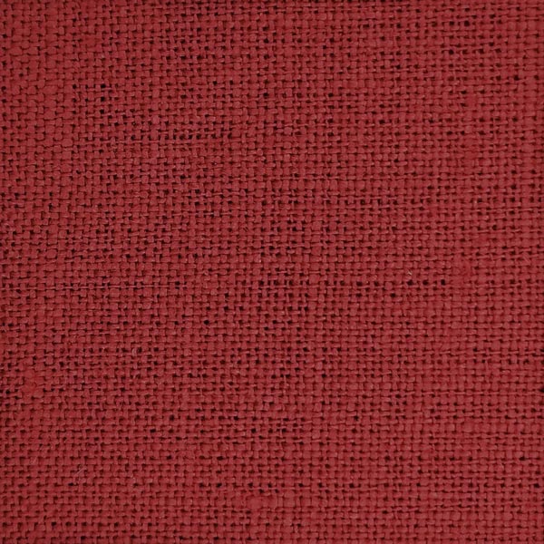 511-02 Лляна тканина 4с33/511 темно-червона, костюмна - Зображення 1
