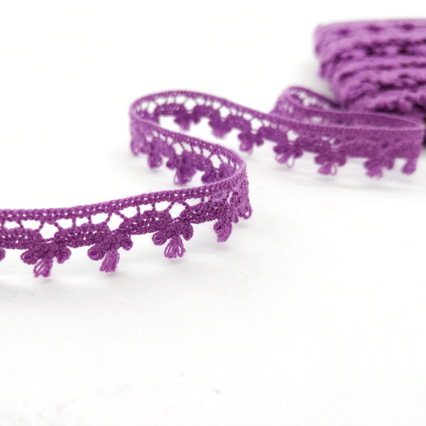 565-73010 Мереживо 73010 05565, фіолетовий, 13 мм - Зображення 1