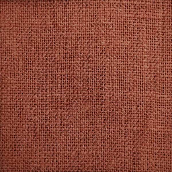 603-01 Лляна тканина 4с33/603 теракотова - Зображення 1