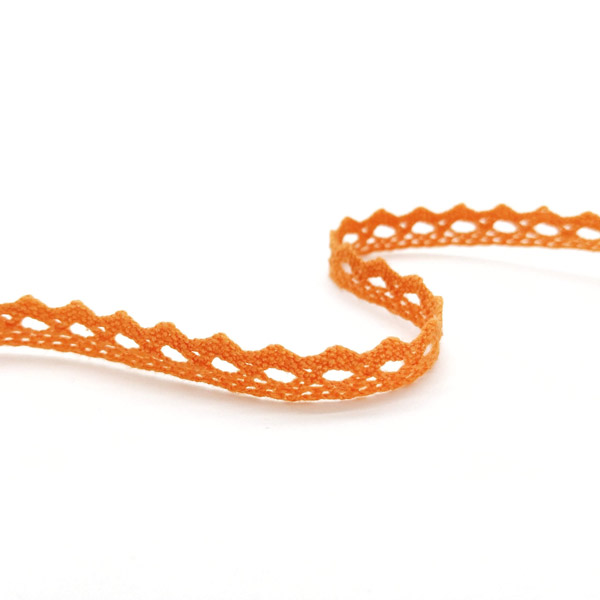 75361-182-01 Мереживо 75361 182, помаранчевий, 09 мм - Зображення 1