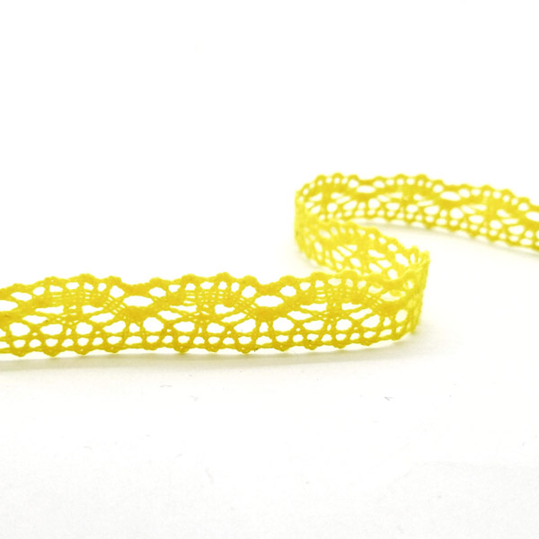 75395-081-01 Мереживо 75395 181, жовте, 16 мм - Зображення 1