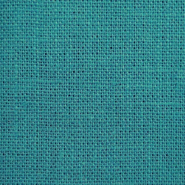 386-11 Лляна тканина 4с33/386 темно-бірюзова, костюмна - Зображення 1