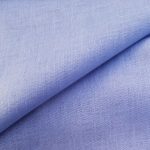 Лляна тканина 4с33/476 блакитно-сіра, костюмна - Зображення 3