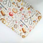 Декоративна тканина преміум класу ОВ-22, принт швейний - Зображення 2