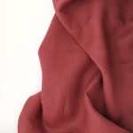 Лляна тканина 05с212/1358, сорочкова, гранатова - Зображення 2