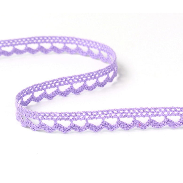 73012_06397-2 Мереживо 73012 397, пурпурне, 10 мм - Зображення 1