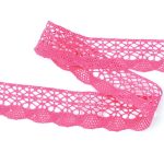 Мереживо 75077 343, фуксія, 32 мм