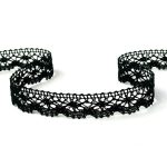 Мереживо 82155 100, чорне, 23 мм - Зображення 2