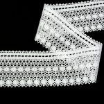 Мереживо 82240 000, біле, 50 мм