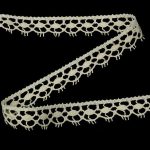 Мереживо 82322 200, суровий, нефарбоване, 13 мм