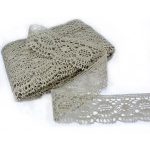 Мереживо 82339 21396, льон сірий, 58 мм - Зображення 2