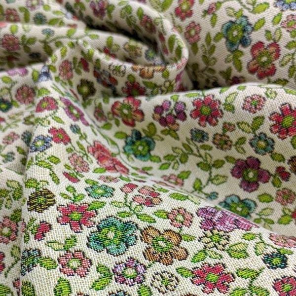 042 Іспанський гобелен 0В04 квітковий орнамент - Зображення 1