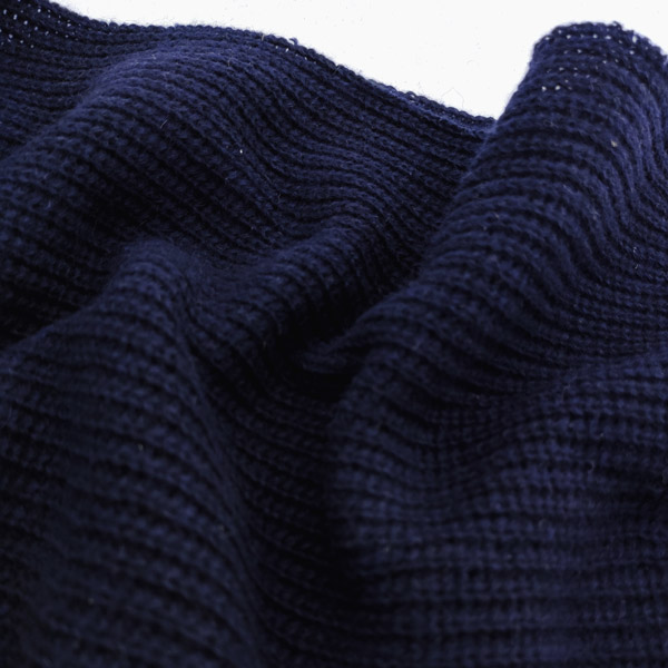 3175-2 В'язана тканина 3175 темно-синя, Італія - Зображення 1