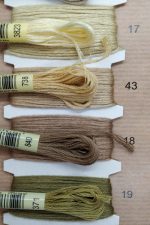 Hannah евкаліптові нитки для вишивки Borgo de'Pazzi , 330 м, в мотку, Італія - Зображення 12