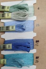 Hannah евкаліптові нитки для вишивки Borgo de'Pazzi , 330 м, в мотку, Італія - Зображення 8