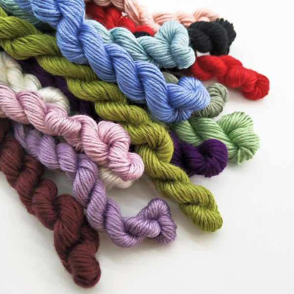 lynocell Евкаліптові нитки для вишивки Borgo de'Pazzi Hannah, 20 м, Італія - Зображення 1