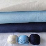 Тканина Белфаст Belfast 3609/589, Zweigart, темно-синя - Зображення 3