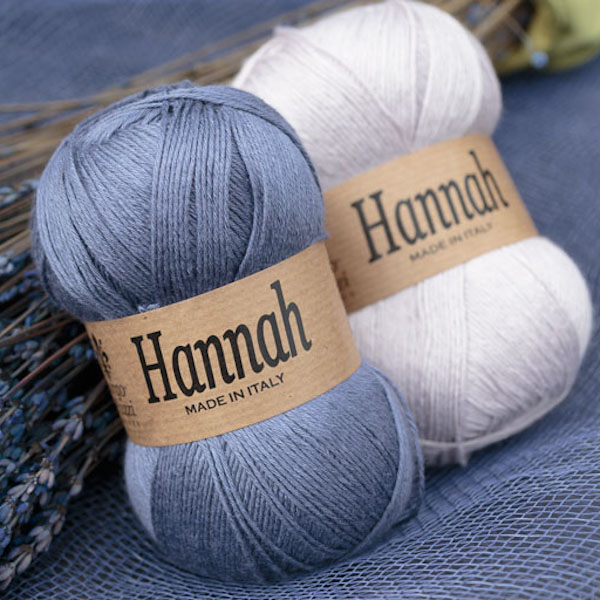 hannah1 Hannah евкаліптові нитки для вишивки Borgo de'Pazzi , 330 м, в мотку, Італія - Зображення 1