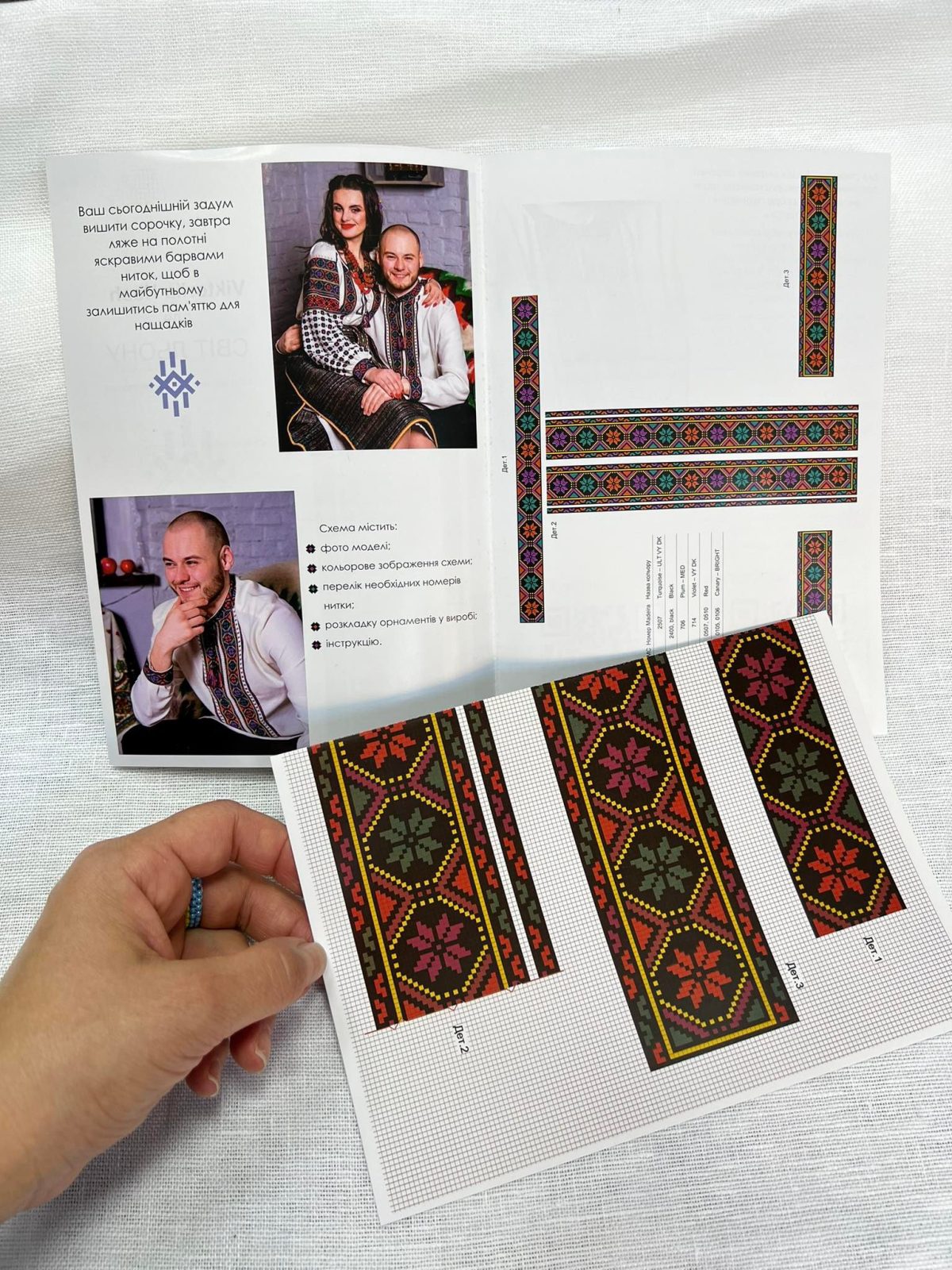 Схема вишиванки "Остап" від Viktoriia Hash, чоловіча - Зображення 2