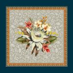 Заготовка для наволочки з гобелену "Лотос С6", 45*45см, Іспанія