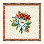 Заготовка для наволочки з гобелену "Лотос С4, ", 45*45см, Іспанія