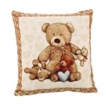 Заготовка для наволочки з гобелену "Ведмедик", 45*45см, Іспанія