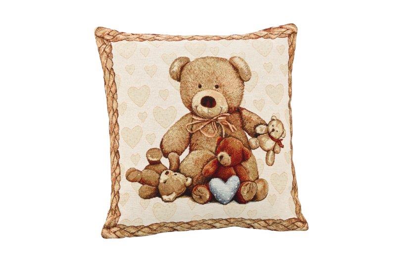 TEDY 45x45 Заготовка для наволочки з гобелену "Ведмедик", 45*45см, Іспанія - Зображення 1