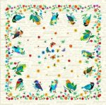 Скатертина з гобелену Пташки, різні розміри, Іспанія