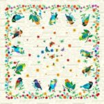 Скатертина з гобелену Пташки, різні розміри, Іспанія